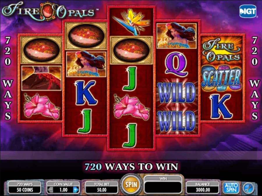 fire opals slot