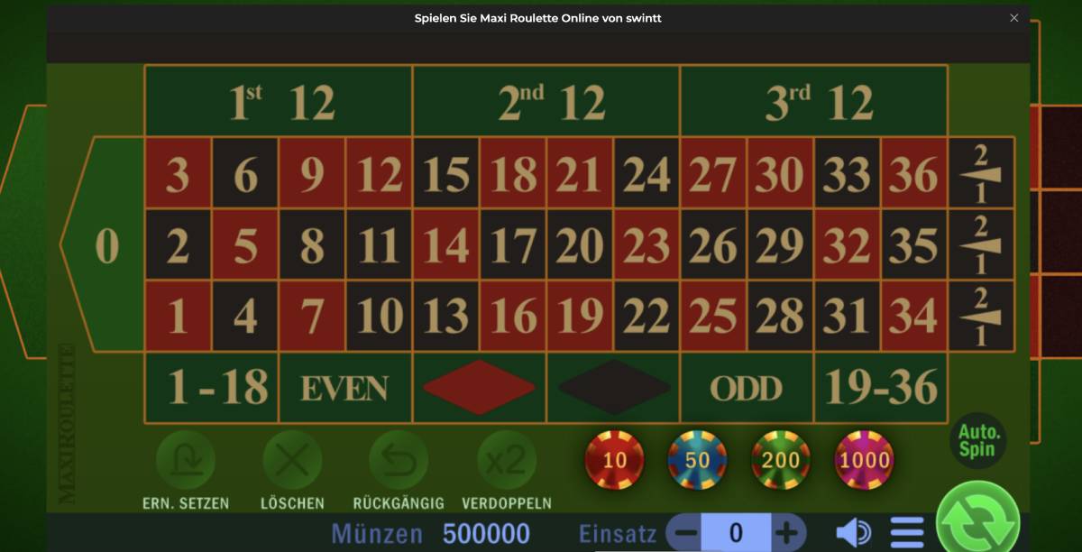 roulette spielen online