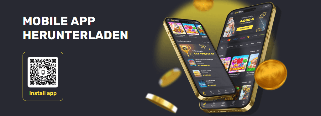 GetSlots Casino mobile