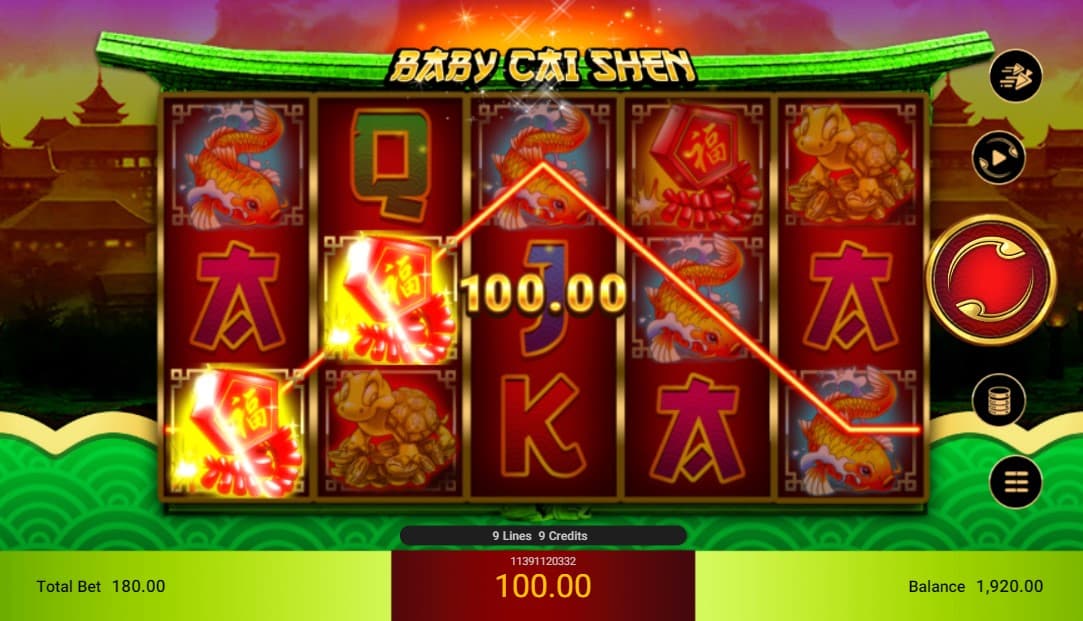 baby cai shen win