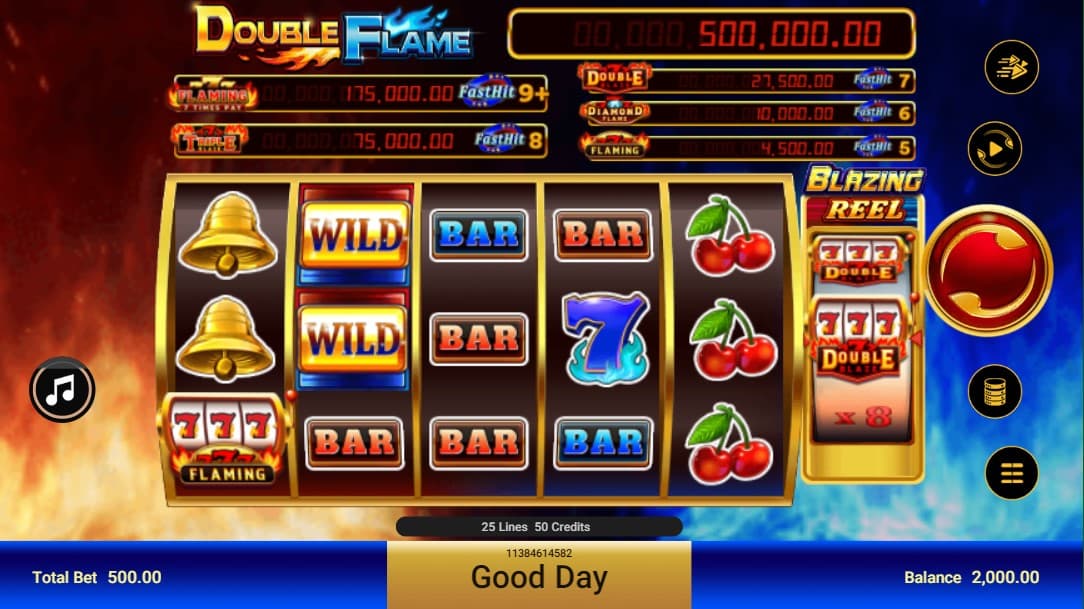 double flame slot