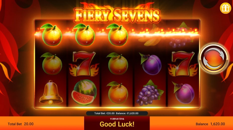 fiery severs slot win