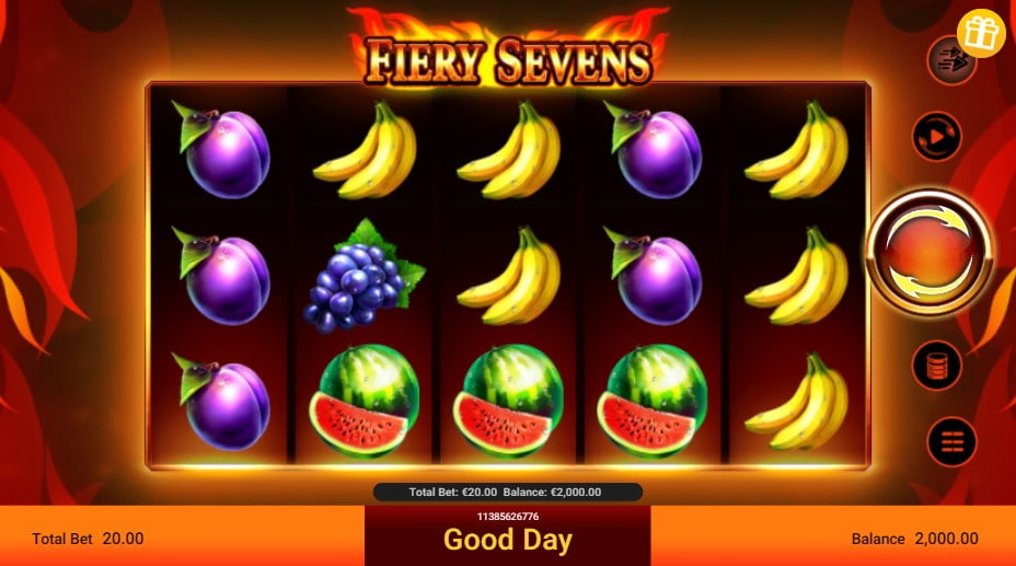 fiery severs slot