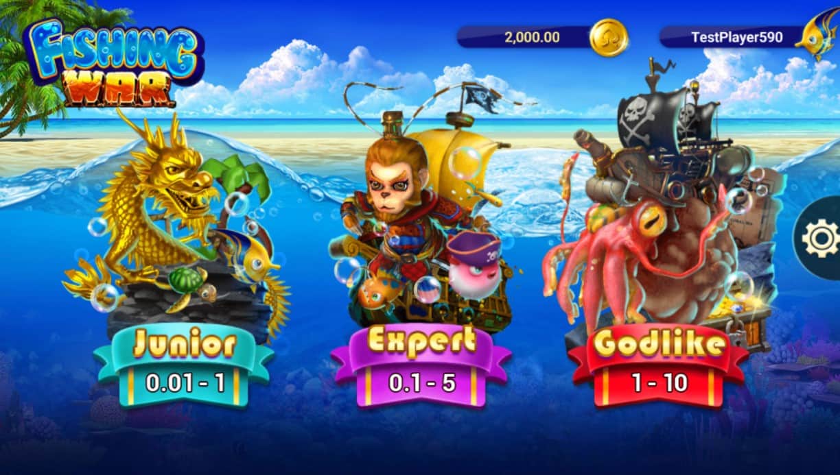 fishing war slot